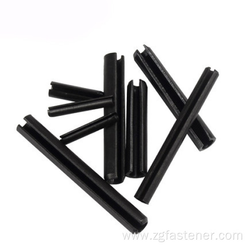 black oxide coating Spring-Type Straight Pins-Slotted